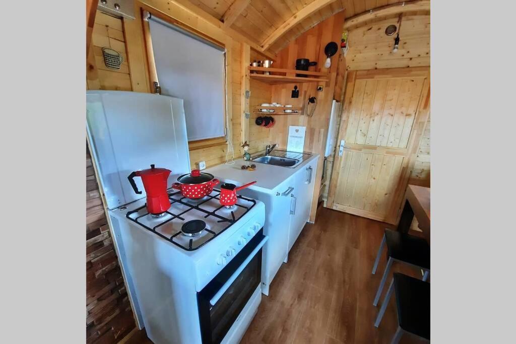 Apartament Autarkes Tiny House Mit Rheinblick Rumikon Zewnętrze zdjęcie