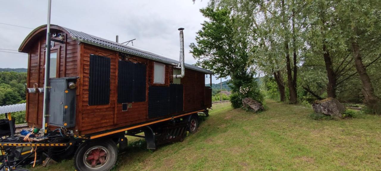 Apartament Autarkes Tiny House Mit Rheinblick Rumikon Zewnętrze zdjęcie